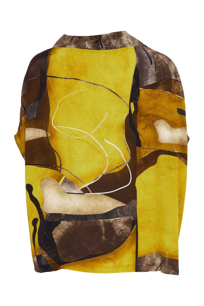 NAYA Dipped Hem Blouse