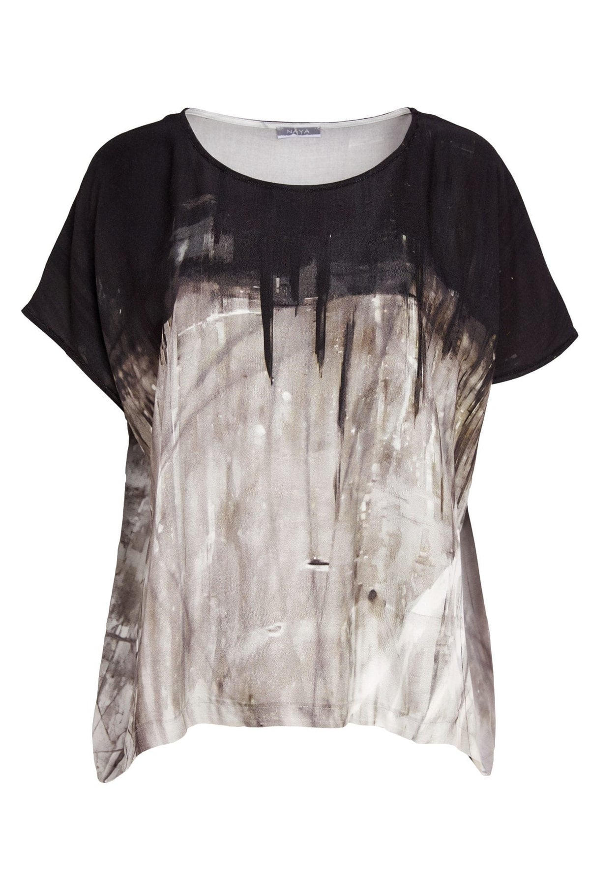 NAYA Stroke Print Top