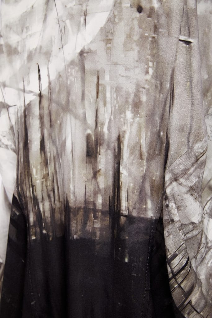 NAYA Stroke Print Dress