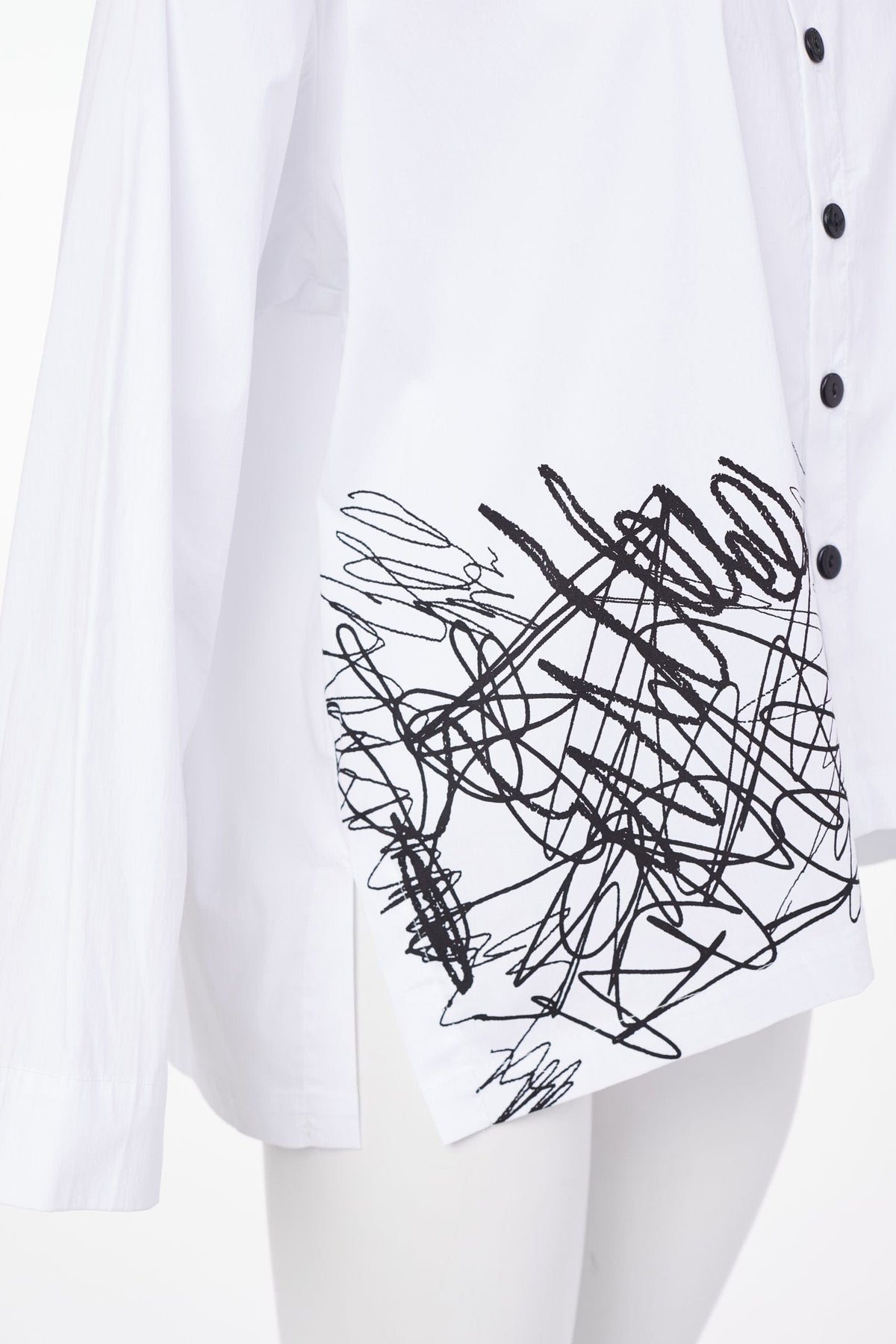 NAYA Squiggle Print Shirt