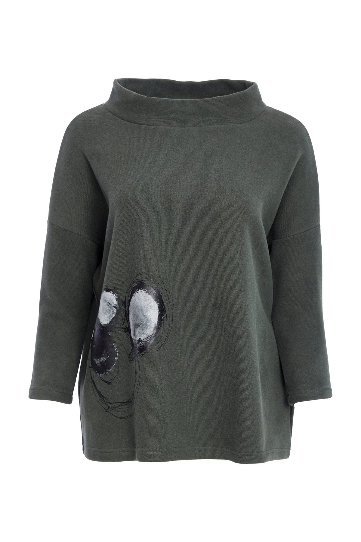 NAYA Fleece Print Top
