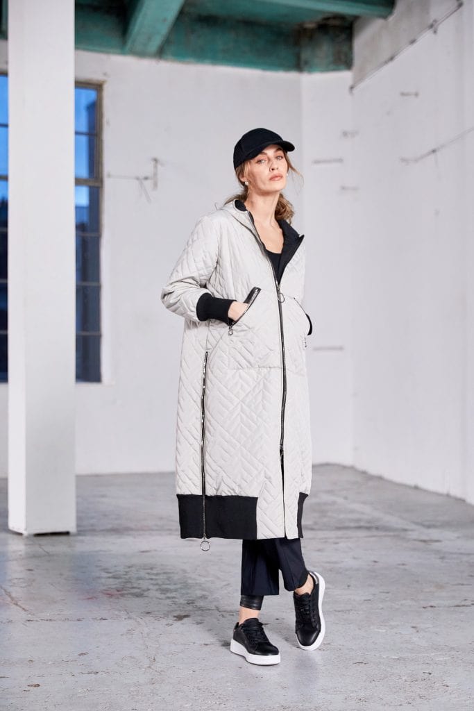 NAYA Quilted Hooded Coat