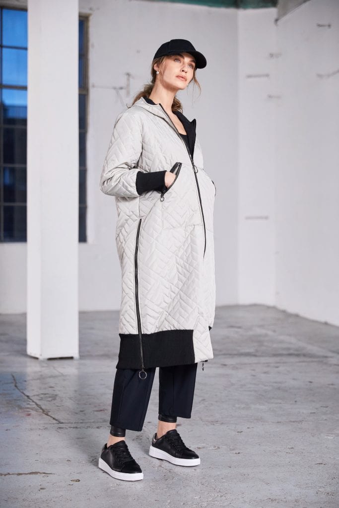 NAYA Quilted Hooded Coat