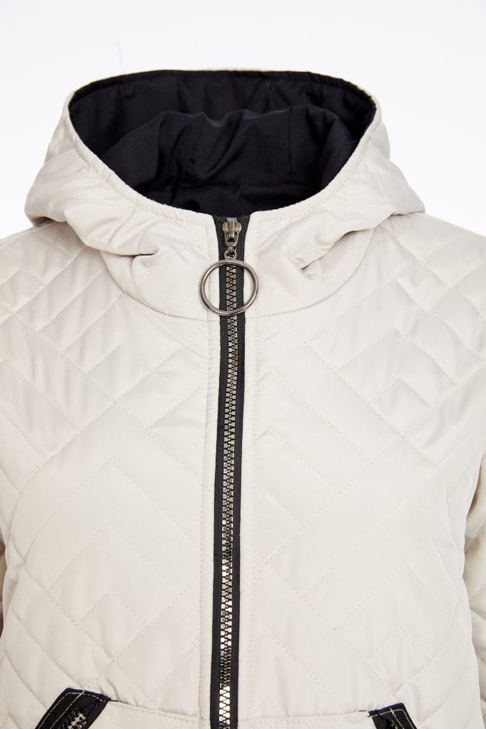 NAYA Quilted Hooded Coat