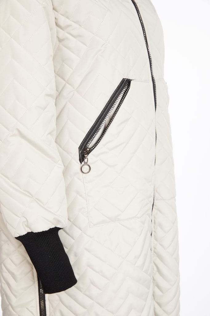 NAYA Quilted Hooded Coat