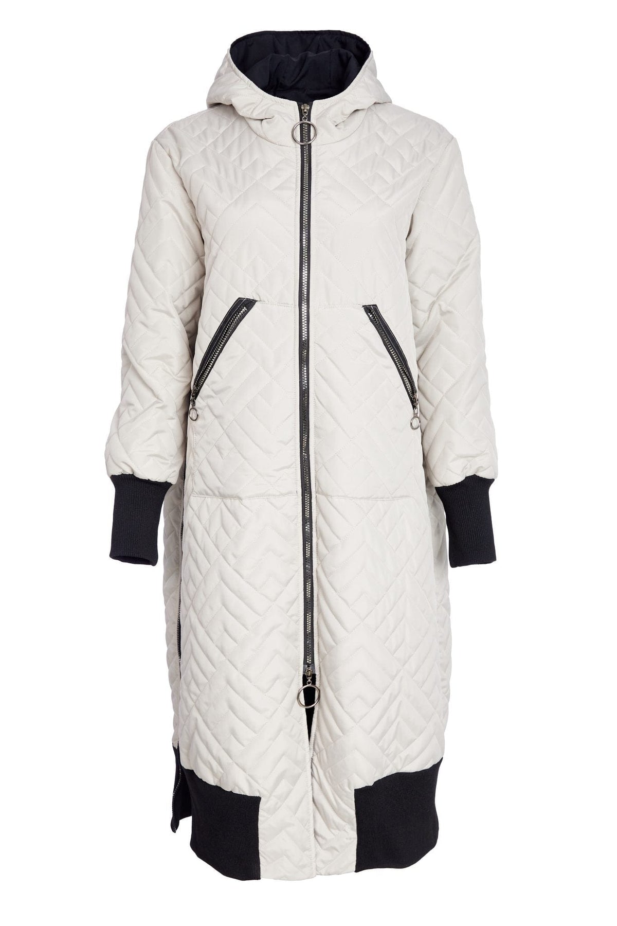 NAYA Quilted Hooded Coat