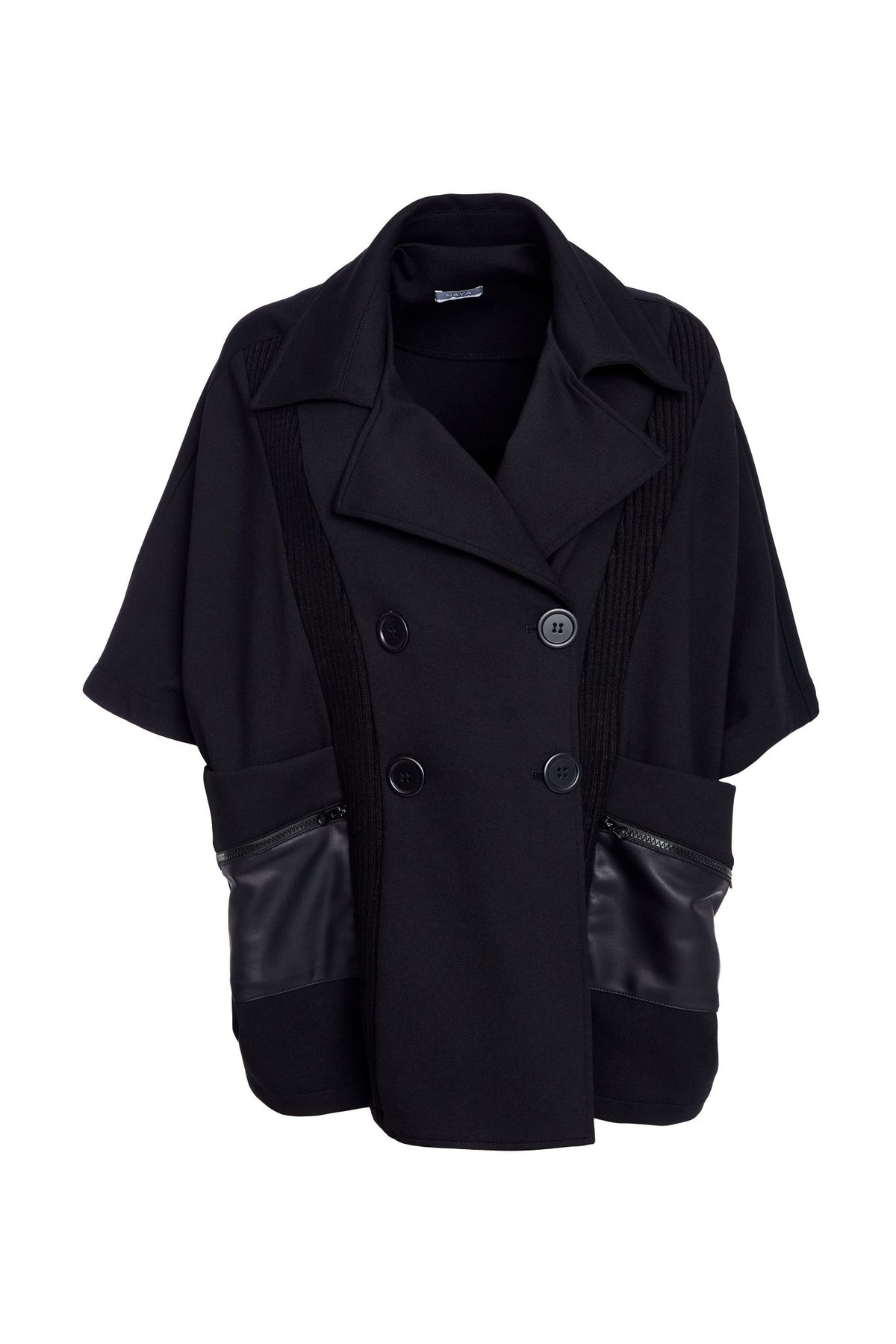 NAYA Mixed Fabric Jacket