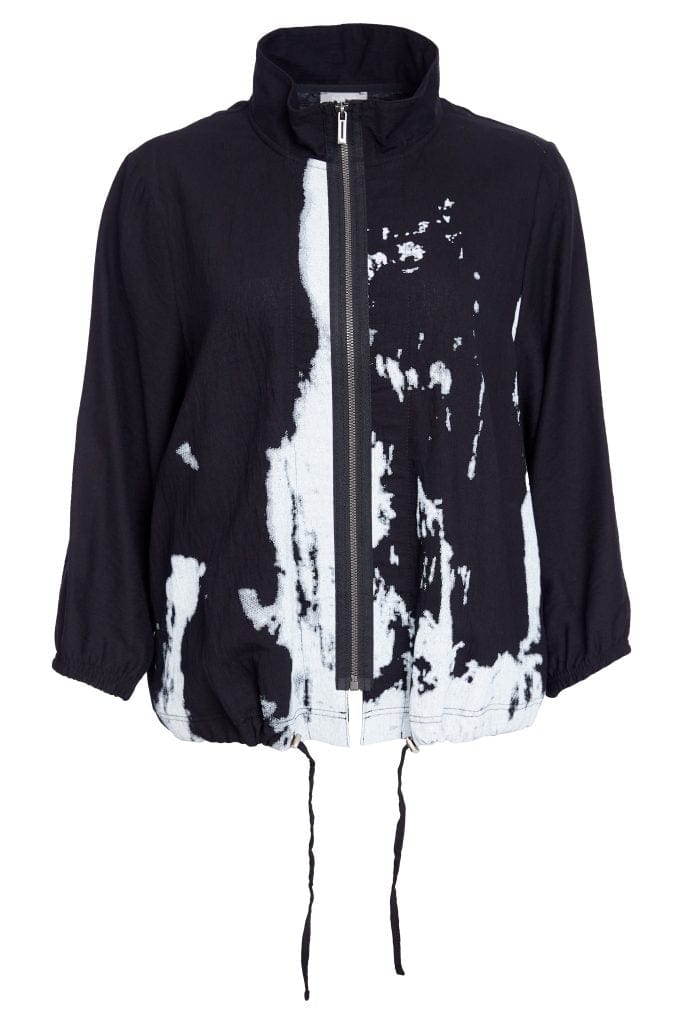NAYA Print Front Zip Top
