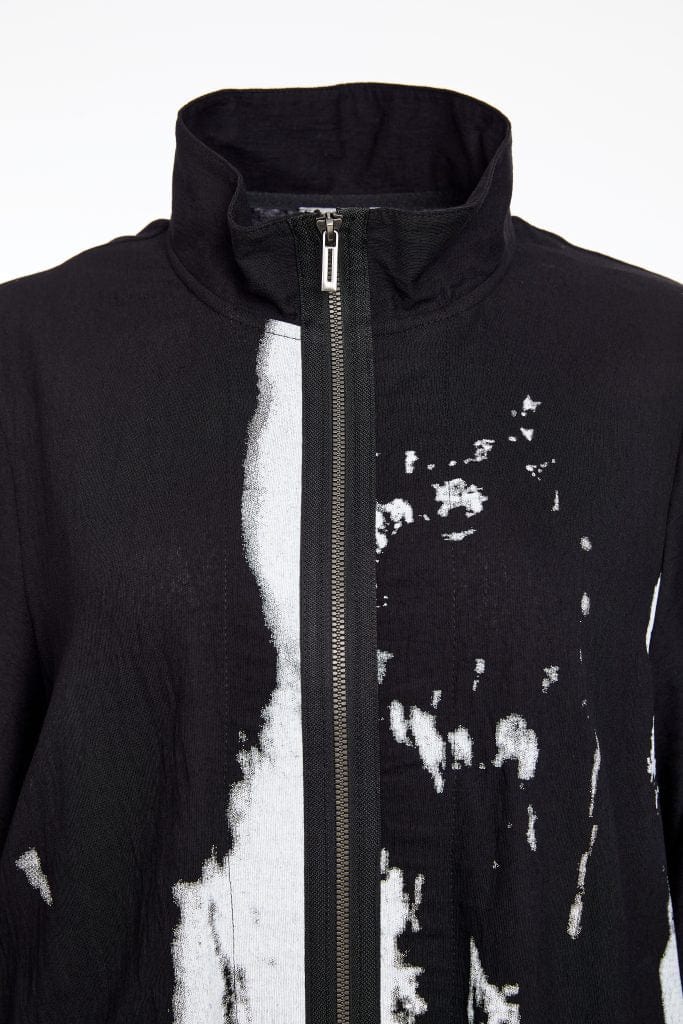 NAYA Print Front Zip Top