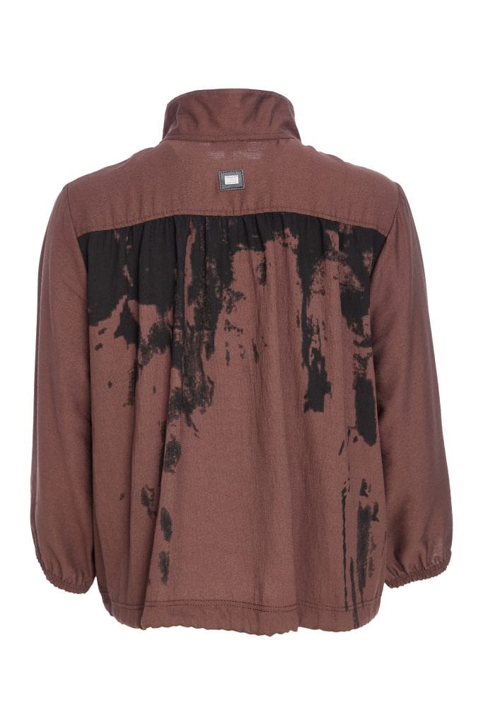 NAYA Print Front Zip Top