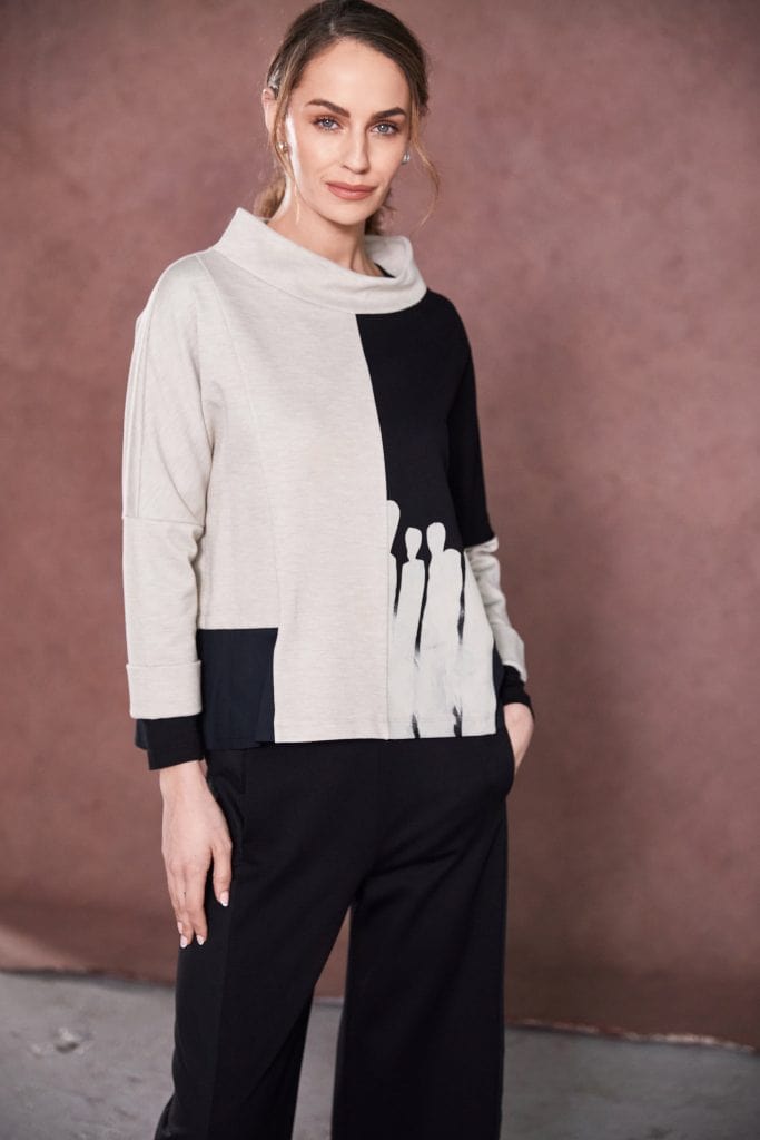 NAYA Print Block Top