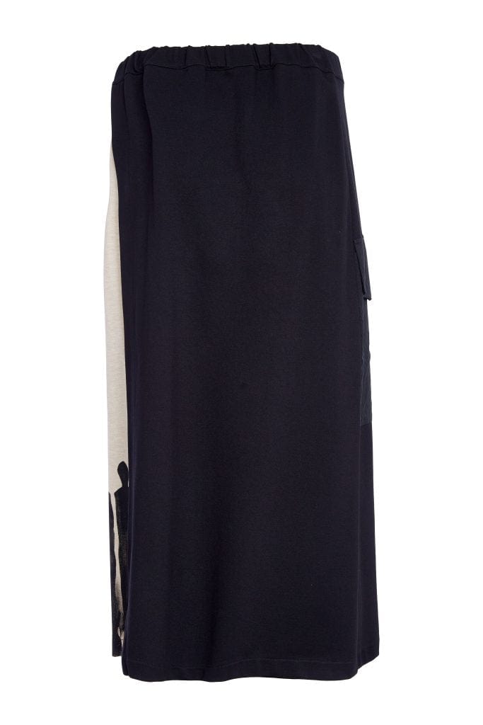 NAYA Stripe Panel Skirt