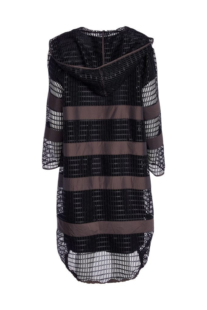 NAYA Square Mesh Long Jacket