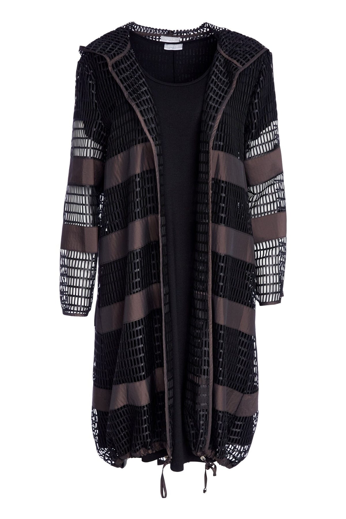 NAYA Square Mesh Long Jacket