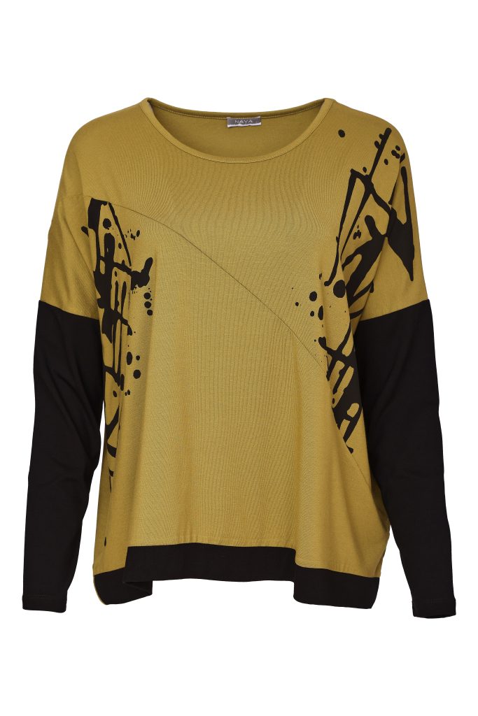 NAYA Print Jersey Top