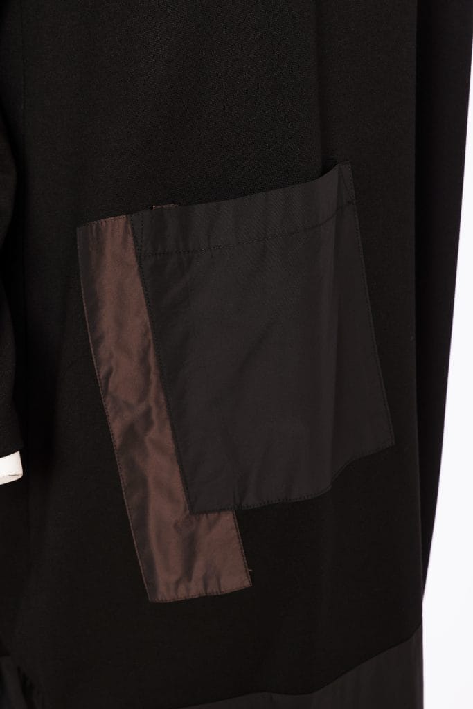 NAYA Patch Dress With Snood