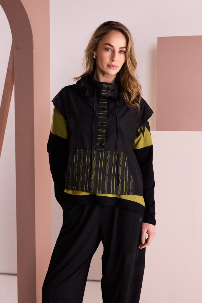 NAYA Fold Neck Top