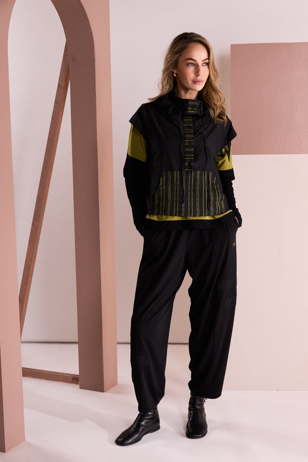 NAYA Fold Neck Top
