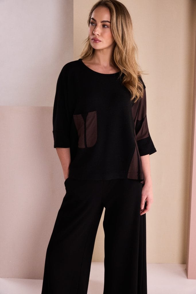 NAYA Side Print Top