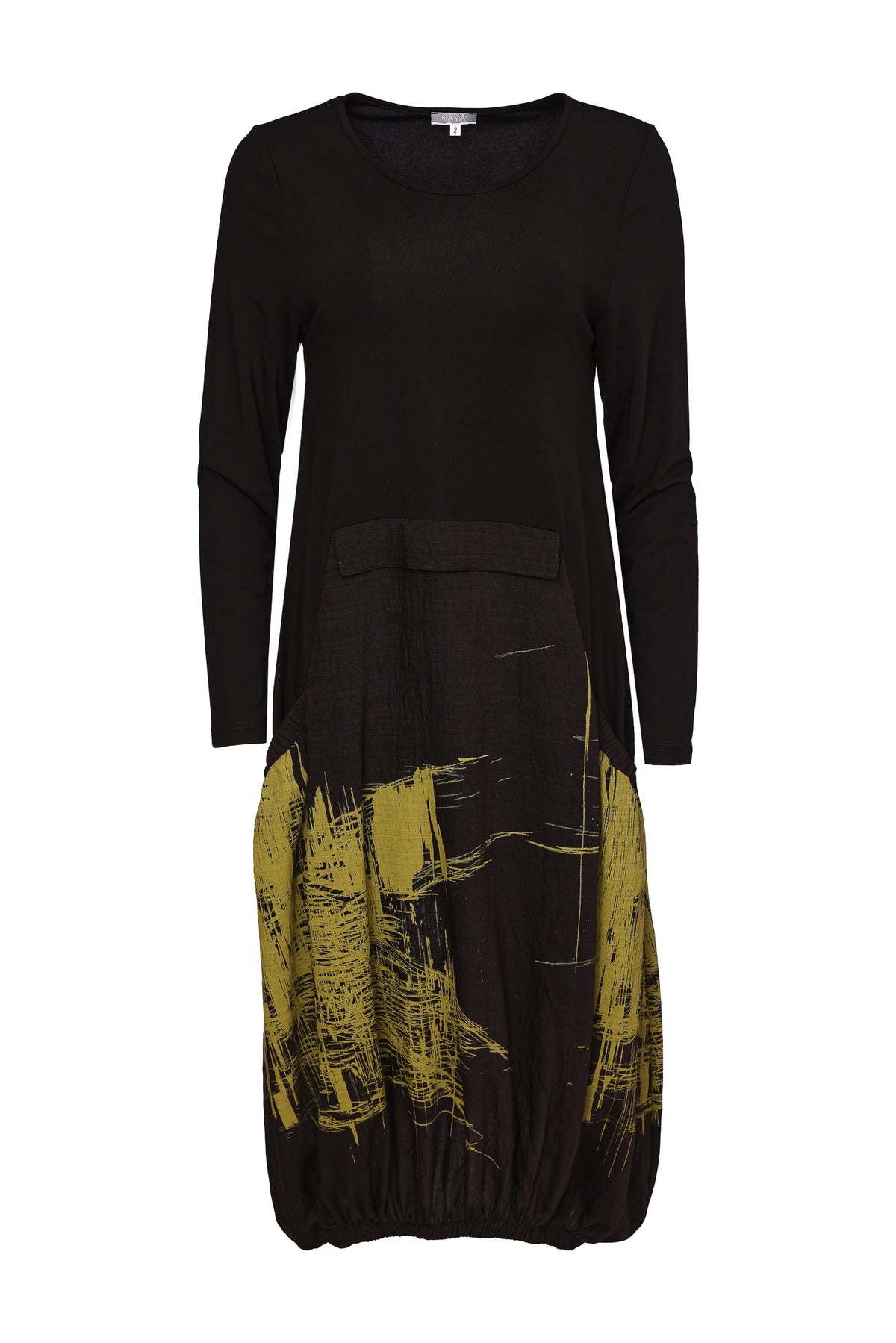 NAYA Scratch Print Dress