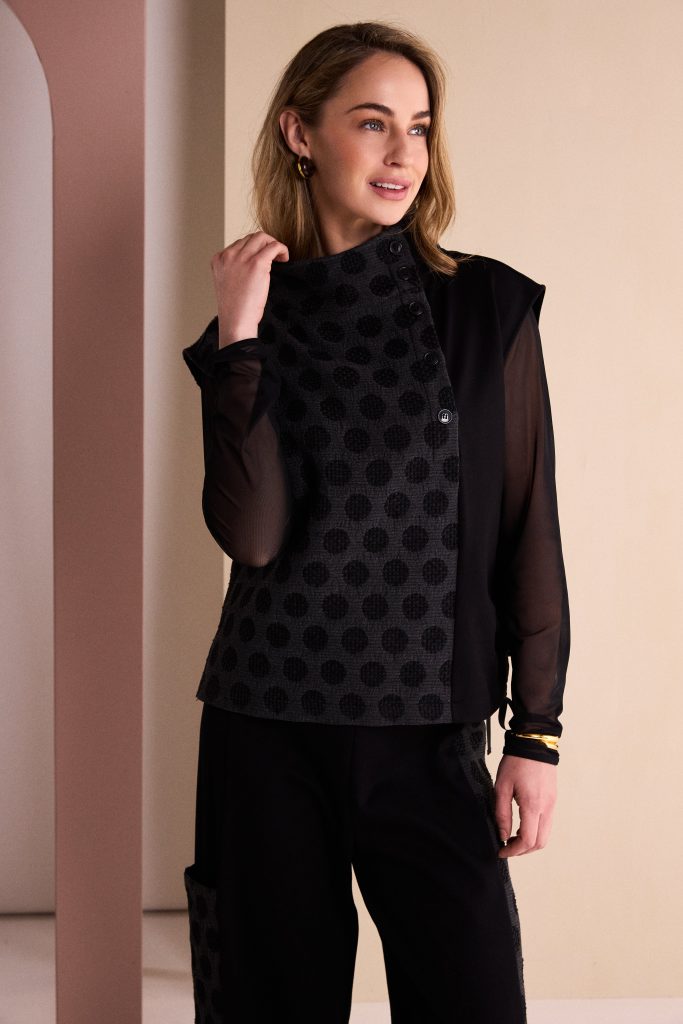 NAYA Textured Spot Top