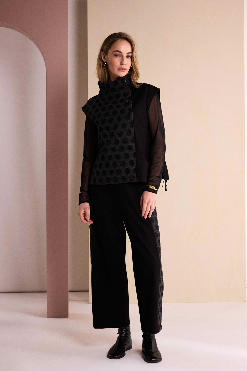 NAYA Textured Spot Top