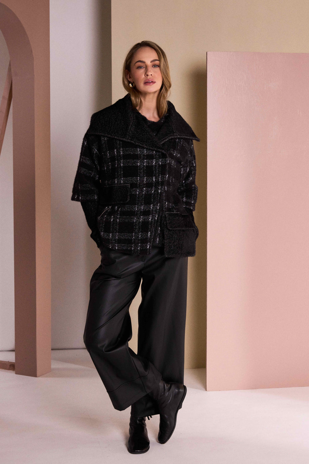NAYA Pleather Trouser