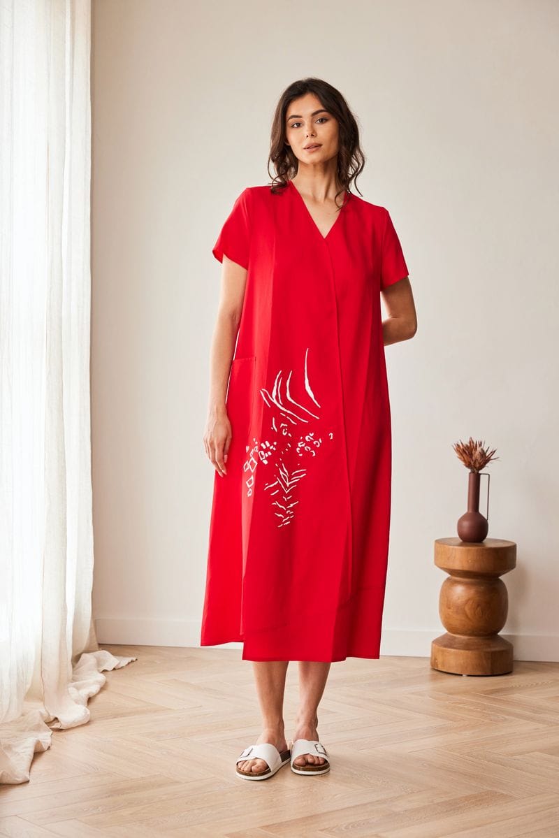 PERUZZI Applique Dress