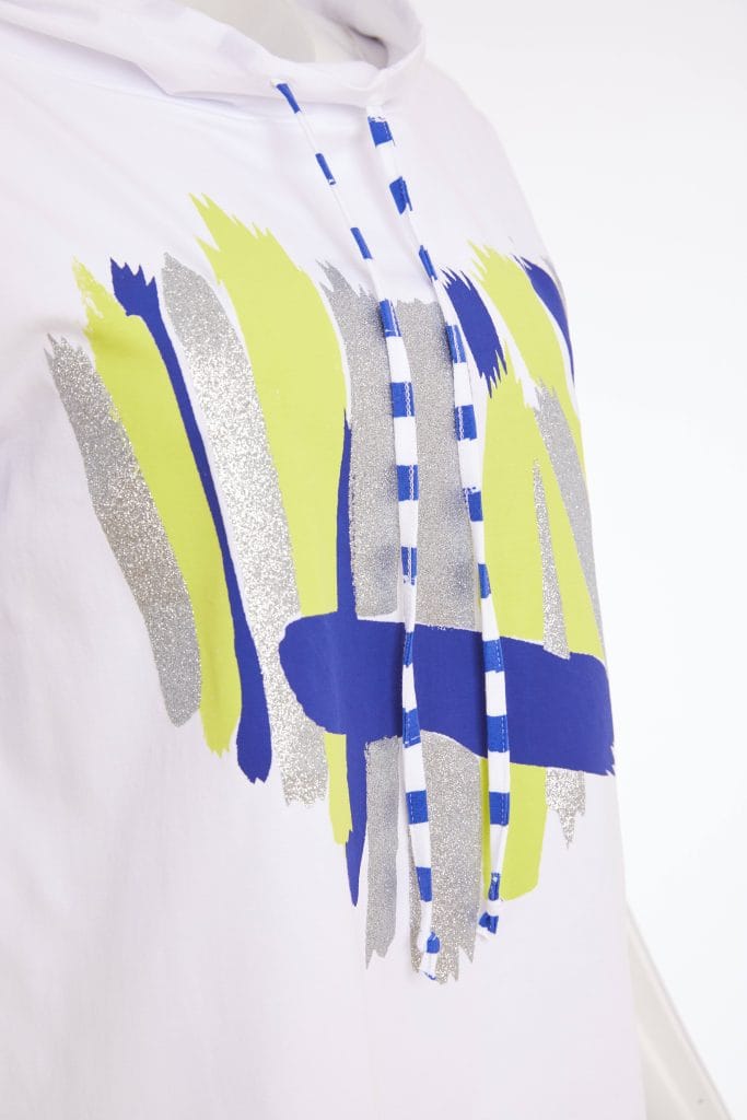 ORA Stripe Detail Top