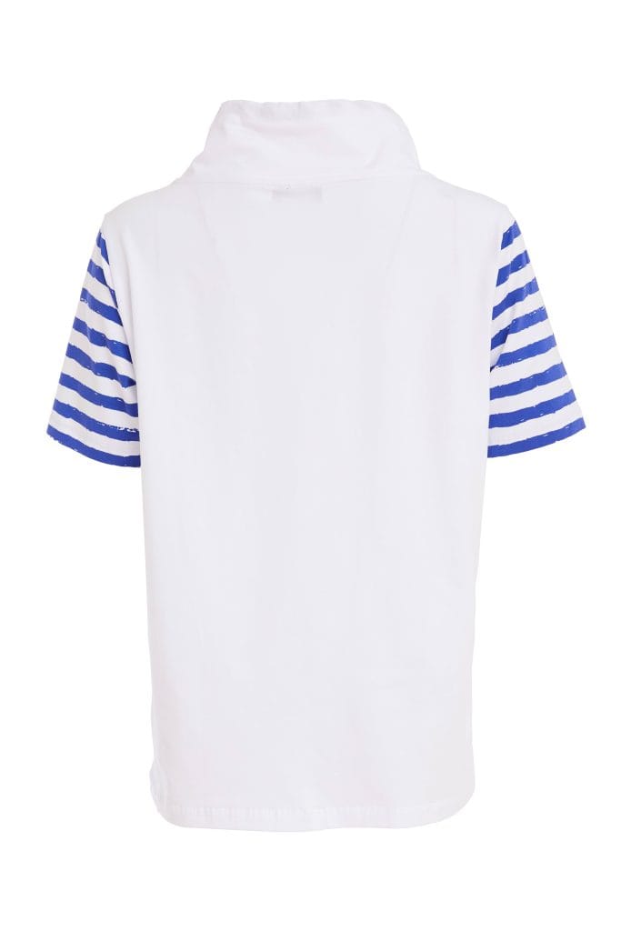 ORA Stripe Detail Top