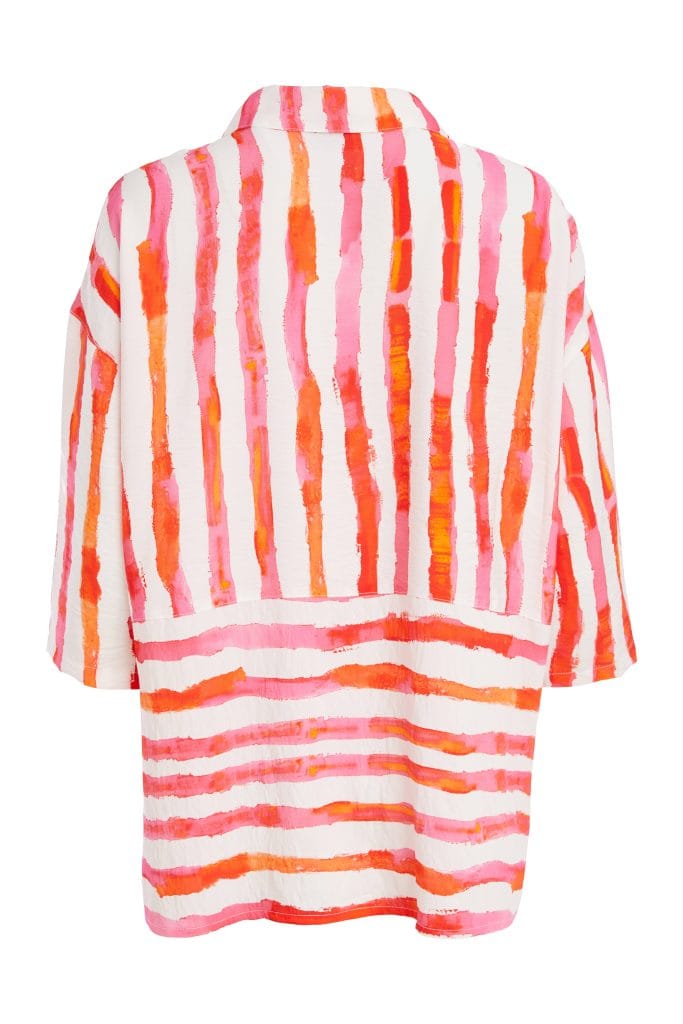 ORA Double Pocket Stripe Shirt