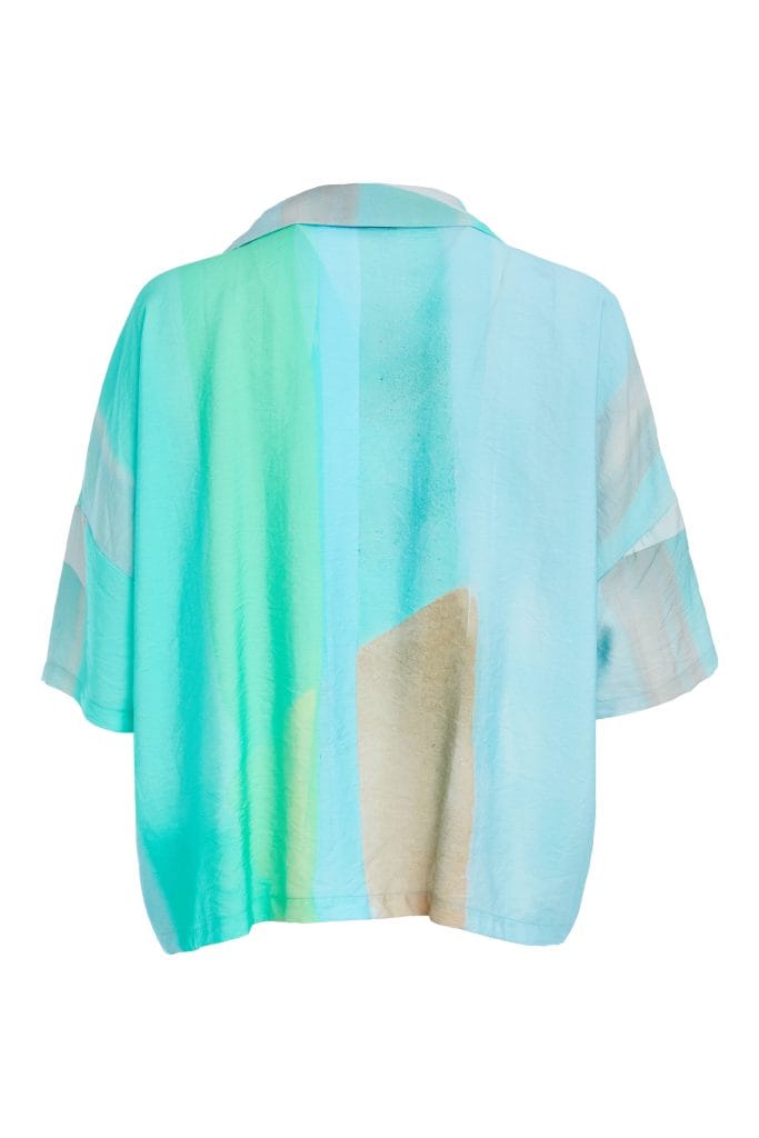 ORA Button Print Shirt