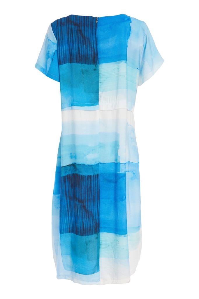 ORA Watercolour Block Dress