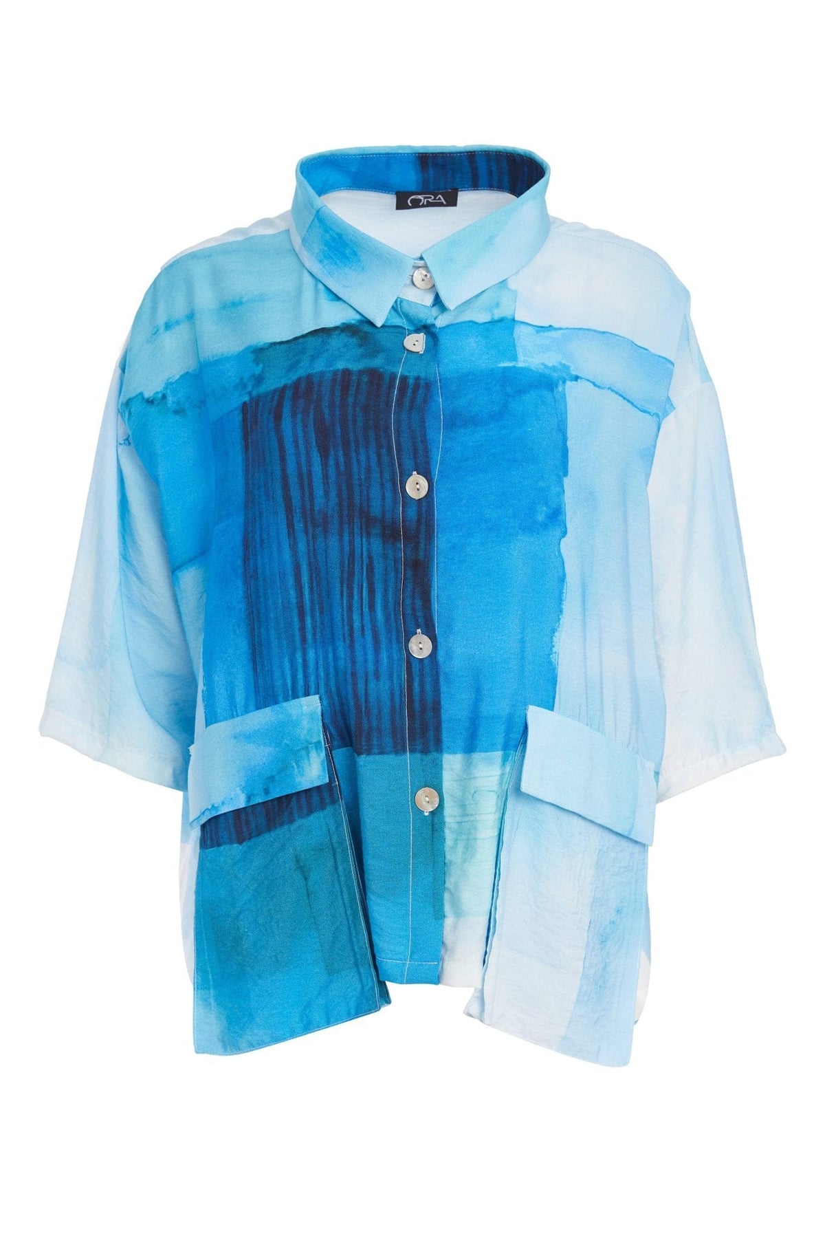 ORA Watercolour Block Shirt