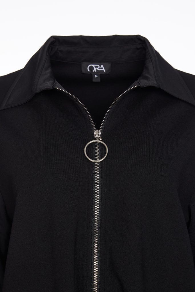 ORA Knit Detail Jacket