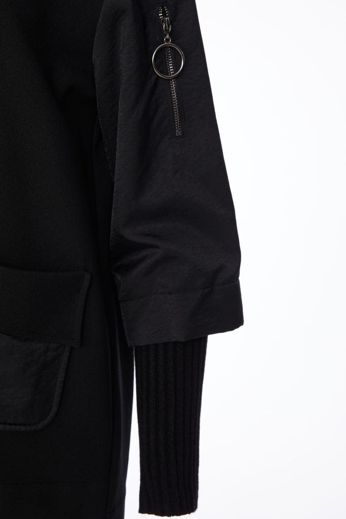 ORA Knit Detail Jacket