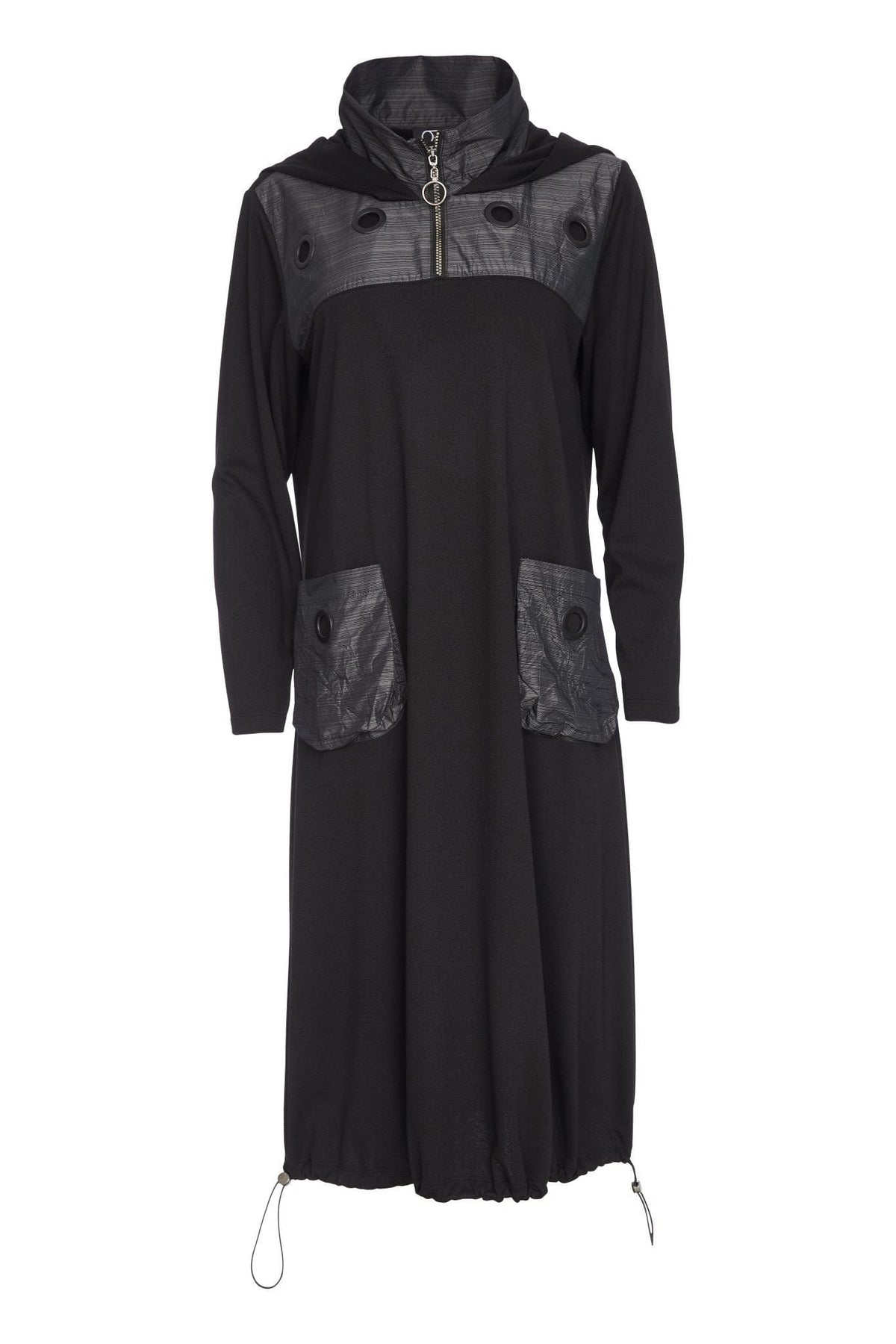 ORA Eyelet Detail Dress