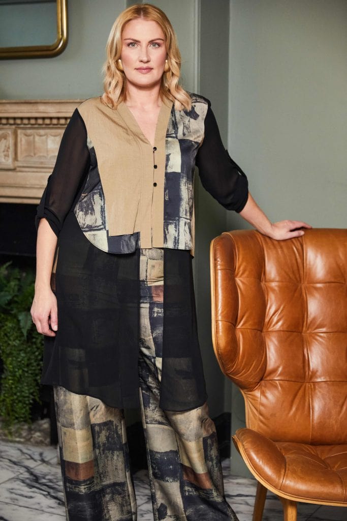 ORA Mesh Long Jacket