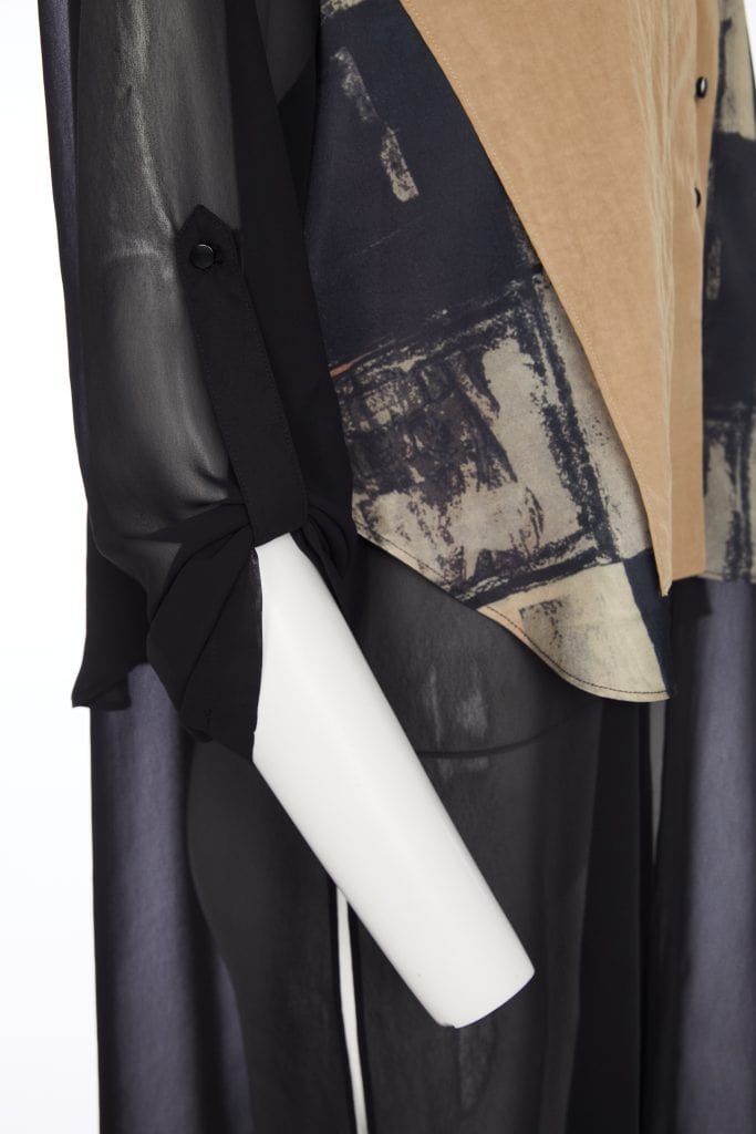 ORA Mesh Long Jacket