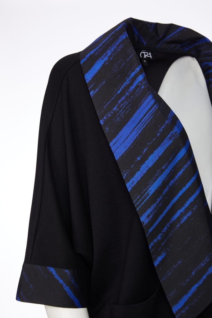 ORA Print Lapel Jacket