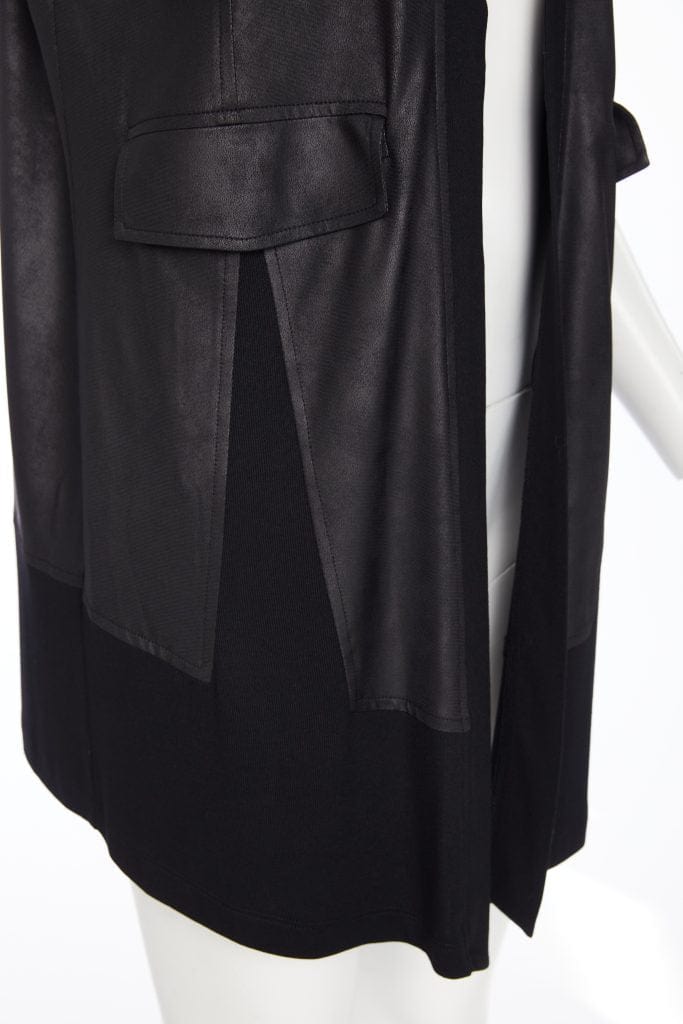 ORA Pleather Waistcoat