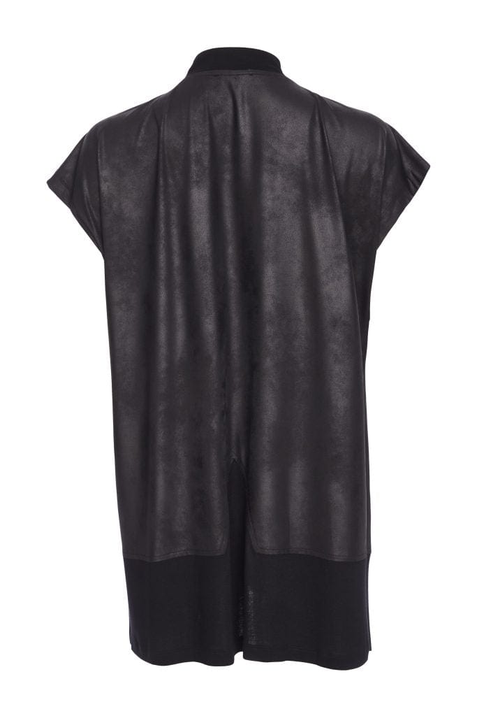 ORA Pleather Waistcoat
