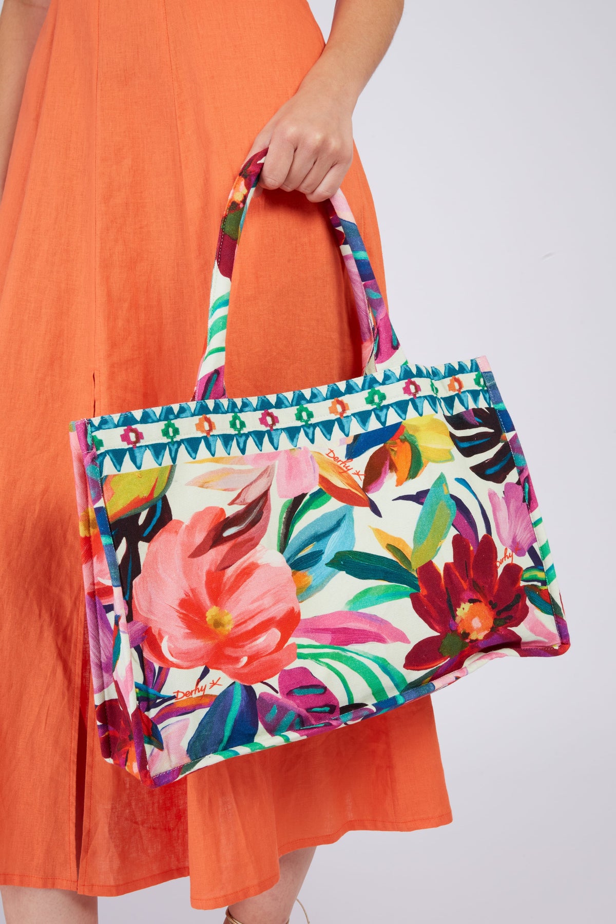 Derhy Big Flower Tote