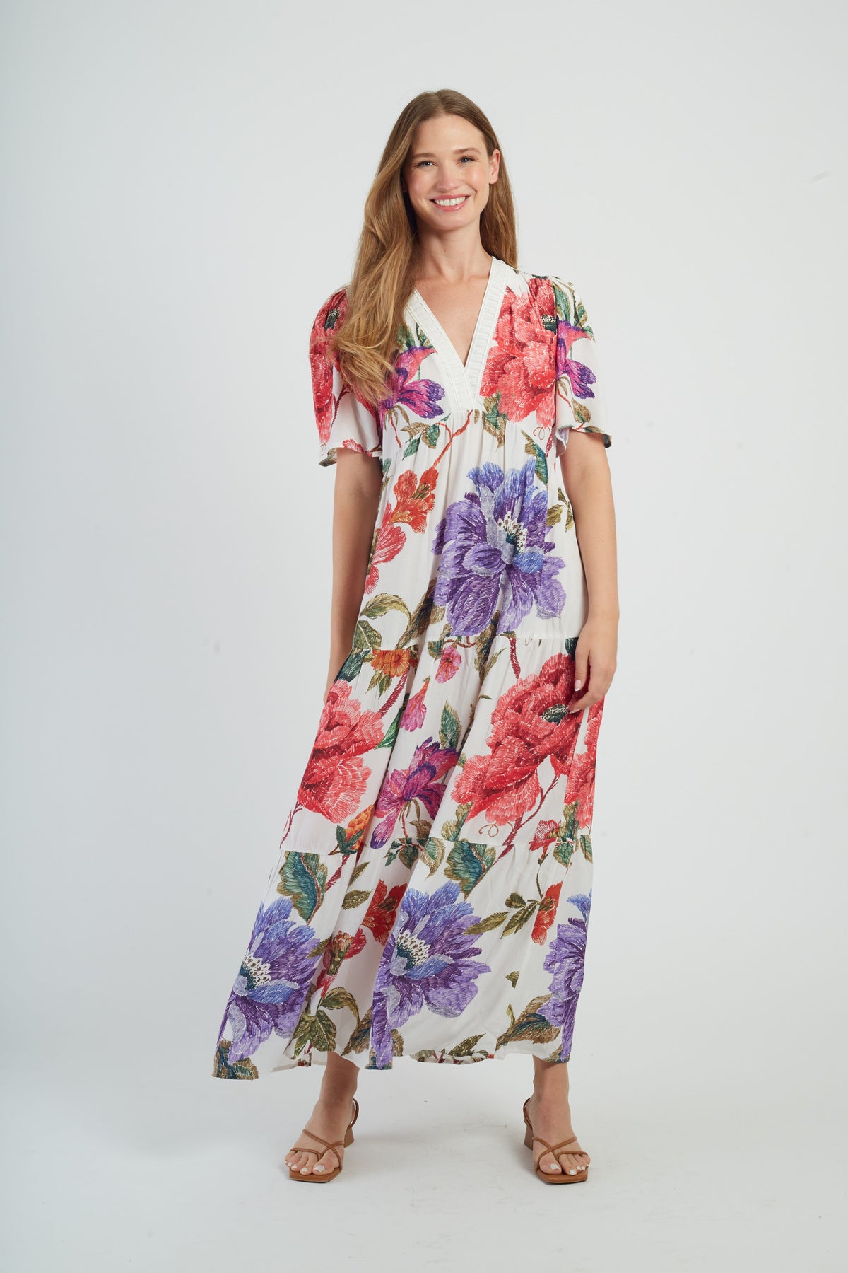 Derhy Tiered Dress