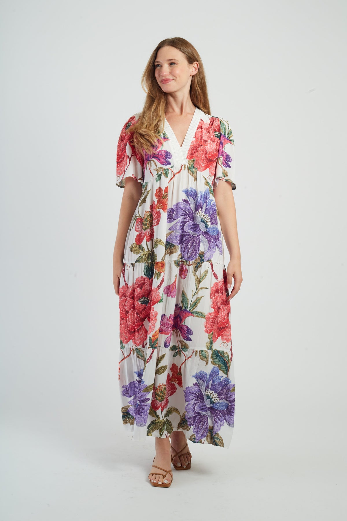 Derhy Tiered Dress