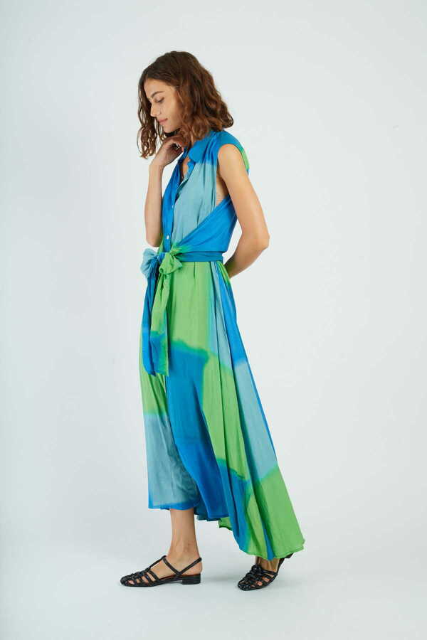 Derhy Wrap Over Dress