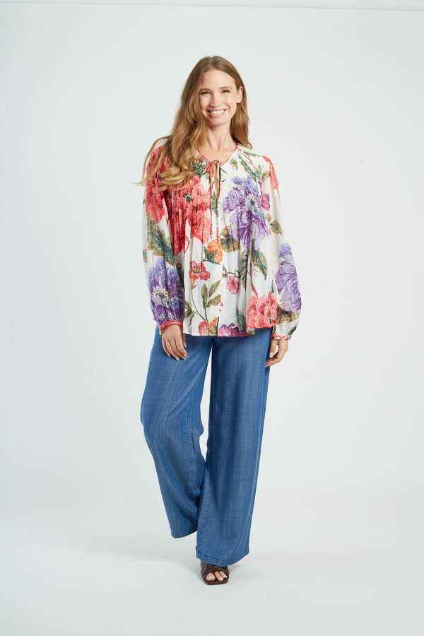 Derhy Smock Detail Blouse