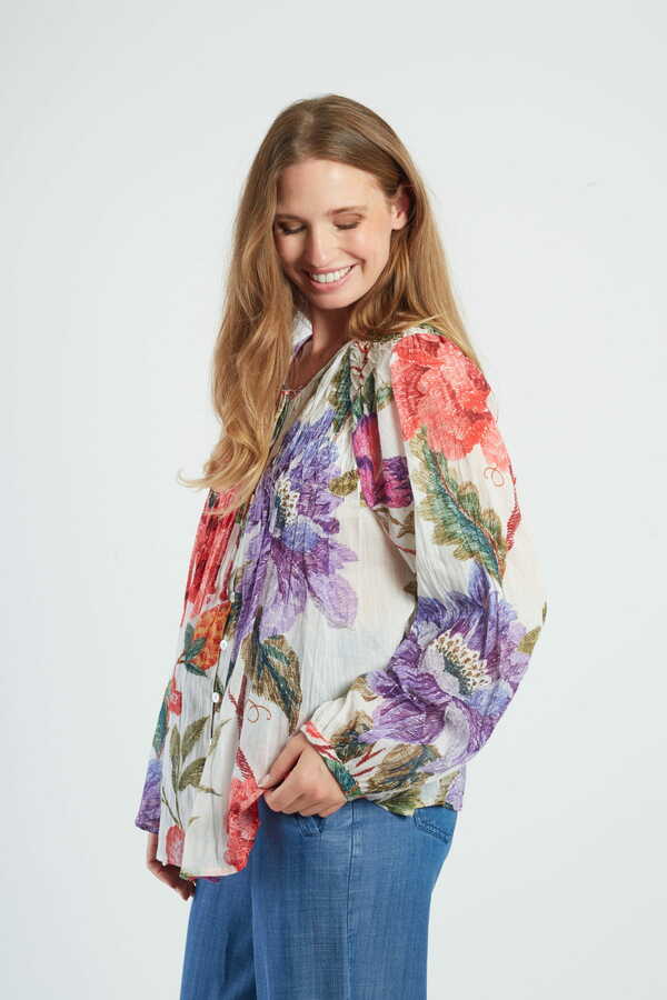 Derhy Smock Detail Blouse