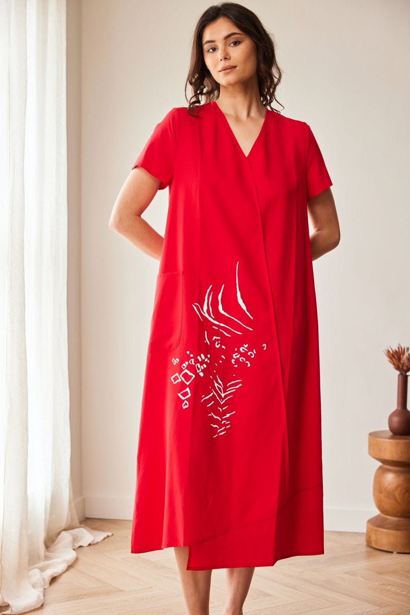 PERUZZI Applique Dress