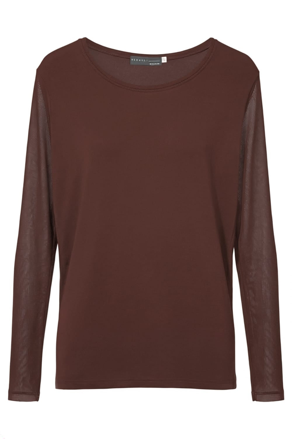 Peruzzi Mesh Sleeve Top